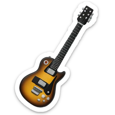 Guitare électrique  sticker