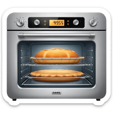 oven bakes sticker