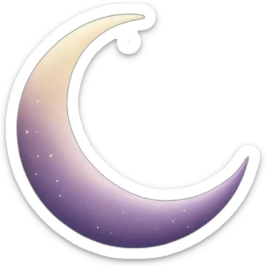 ramadan moon sticker