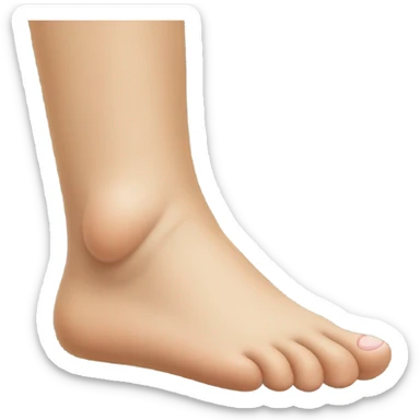 Swollen feet  sticker