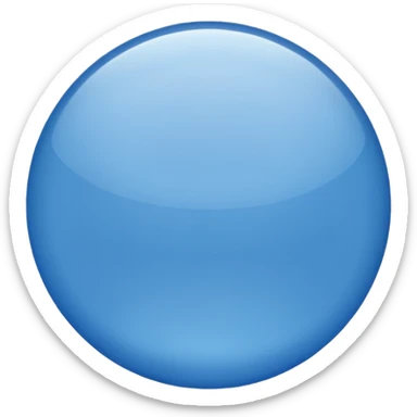 Verificación azul círculo  sticker