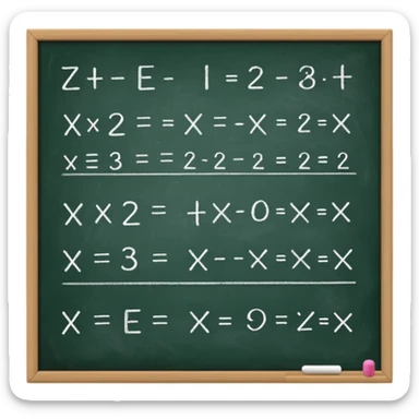 math equations sticker