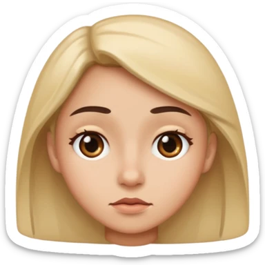 Bombastic side eye sticker