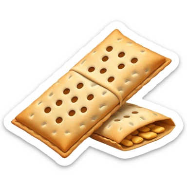 un tas de crackers aux graines sticker