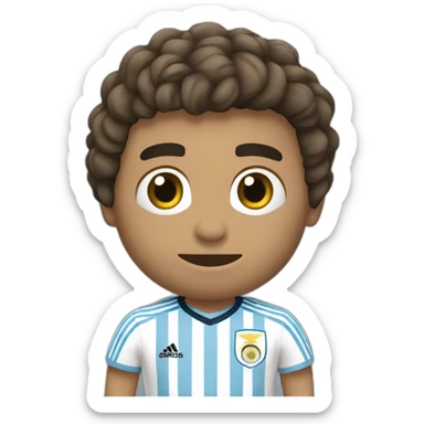 argentina seleccion de futbol mess sticker