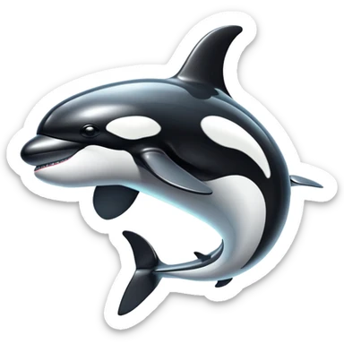 cybernetic android orca sticker