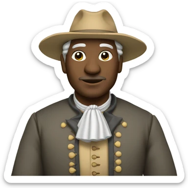 Colonial land owner sticker