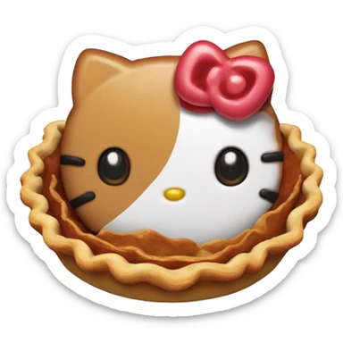 Hello Kitty Pie sticker