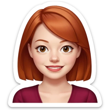 Emma Stone sticker