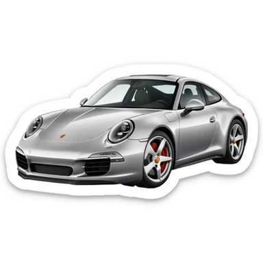 Porsche 911 Coupe Carrera 4S 3.0 2024 sticker