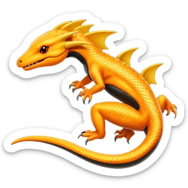 Salandit-Heliolisk-Helioptile-fusion  sticker