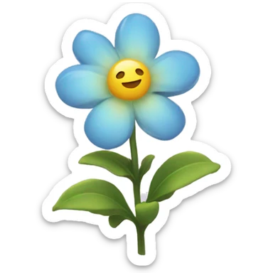 magic flower sticker