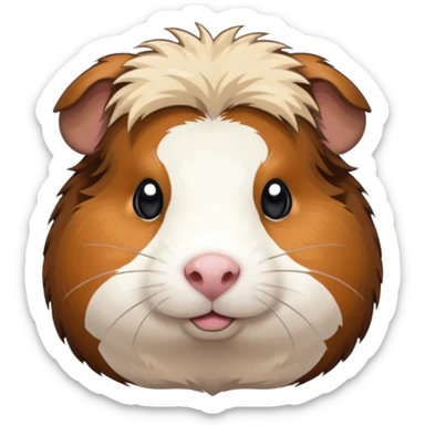 Баллы твич Морская свинка 28x28 sticker