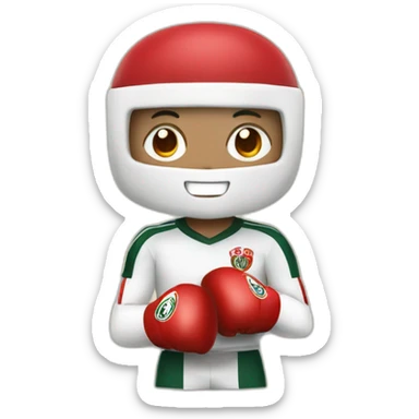 Ajax boxing Feyenoord sticker