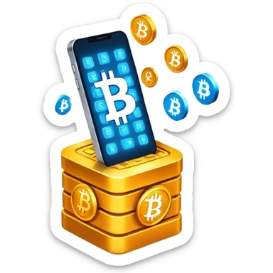 Bitcoin payments sticker