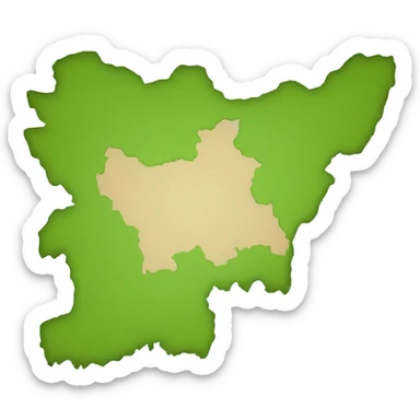 Map of bangladesh sticker