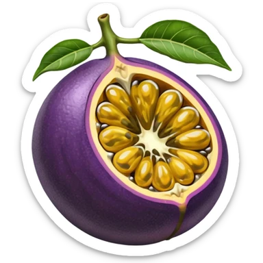 passion fruit sticker