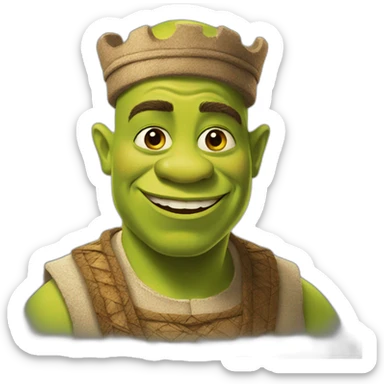 shrek marocain sticker