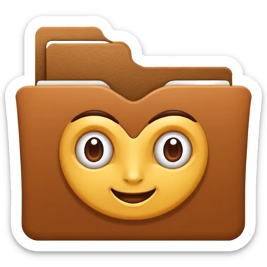 uma madeira com cara de sticker