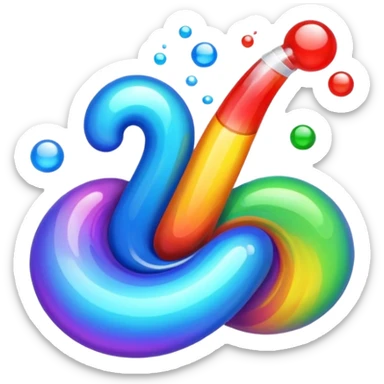 Chemical reaction  sticker