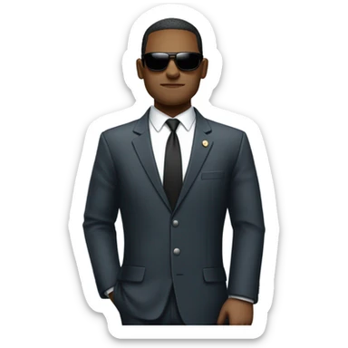 Secret service agent  sticker
