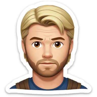 Chris Hemsworth sticker