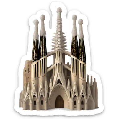 Sagrada familia sticker