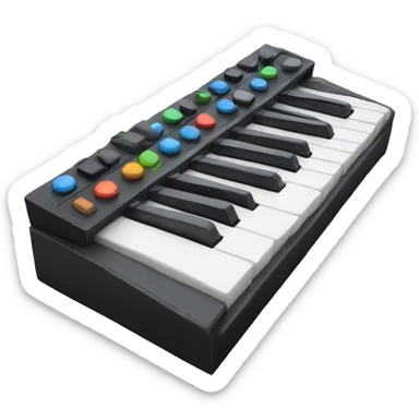 Midi controller sticker
