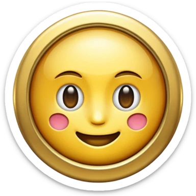 V badge emojy sticker