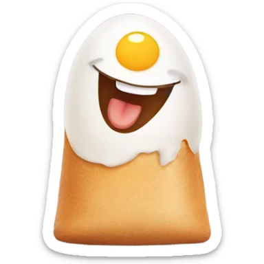 Happy egg roll  sticker