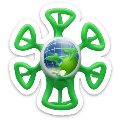 sustainable energy sticker