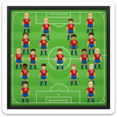 Norway VS Italy soccer sticker