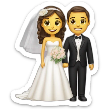 Mariage sticker