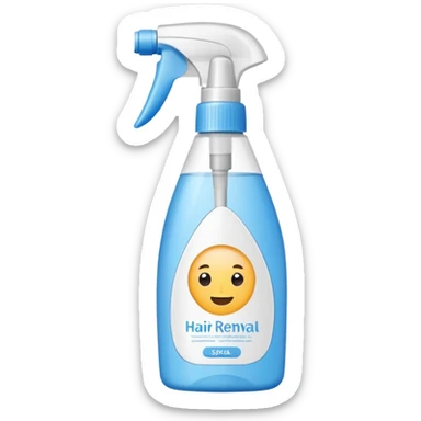 Buy me hair removal spray sticker