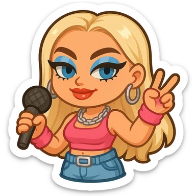 Remove the tattoo from the woman while keeping the rest of the design the same. Preserve the transparent background if present. sticker