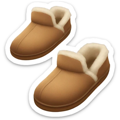 UGG slippers  sticker