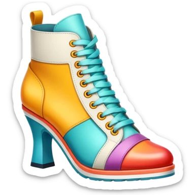 trendy shoes sticker