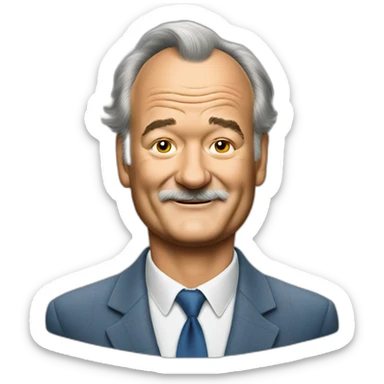 Bill Murray sticker