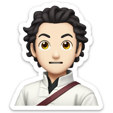 Tanjiro Kamado from Demon Slayer sticker