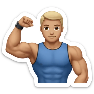 Bíceps Flexionado direito sticker