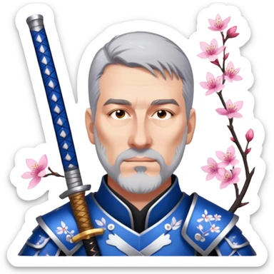 Samurai Warrior sticker