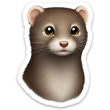European mink sticker