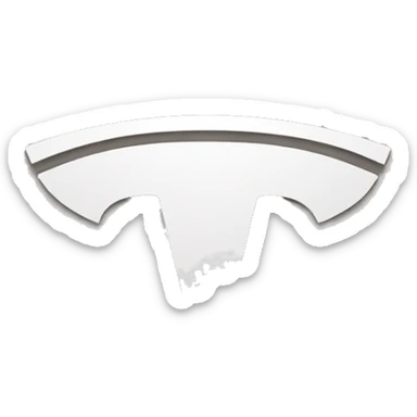 Tesla logo sticker