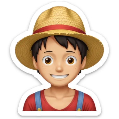 Luffy sticker