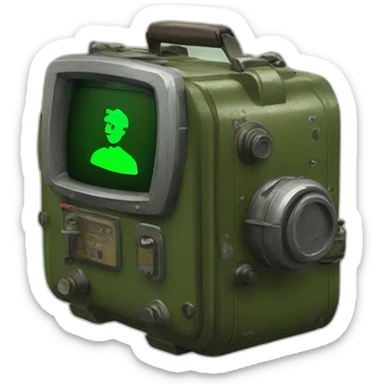 Russian Pip-boy sticker