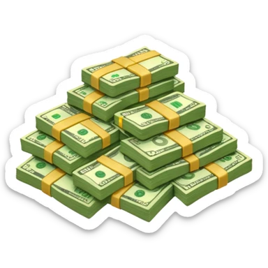 MONEY BUDGET sticker