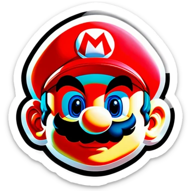 Mario sticker