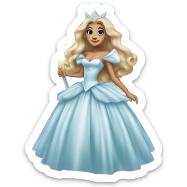 Ariana Grande as Glinda sticker