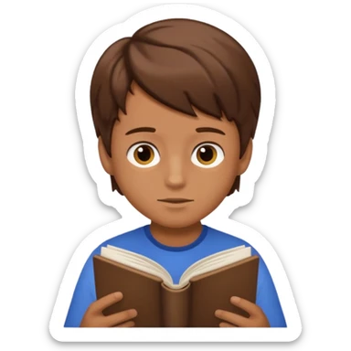 book boy sticker