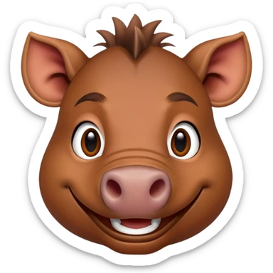 Pumba the lion king sticker